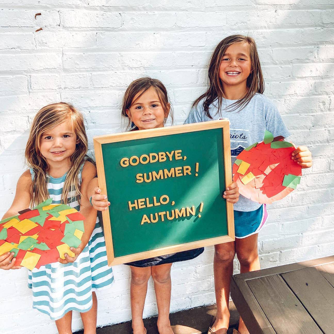 Green Magnetic Chalkboard