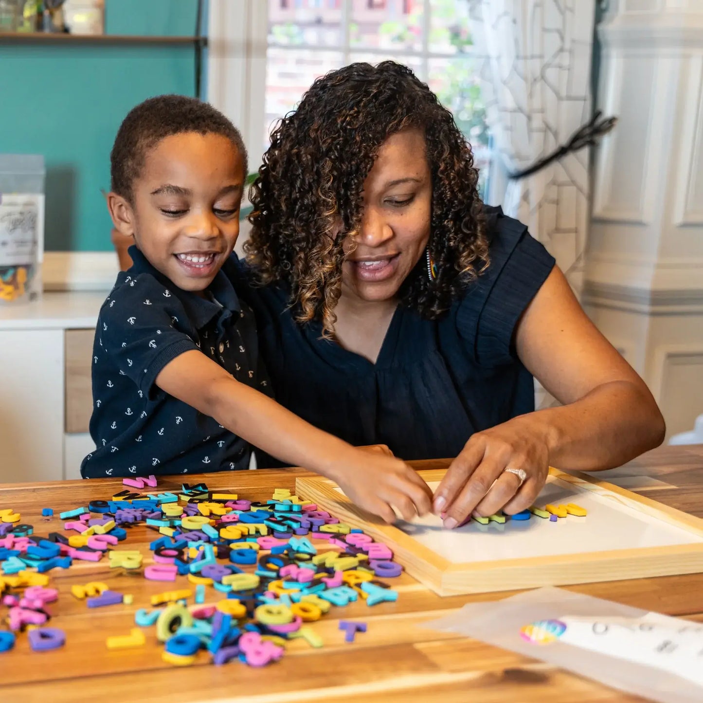 Rainbow Story Magnetic Letters