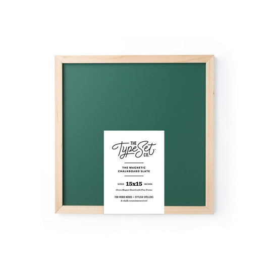 Green Magnetic Chalkboard