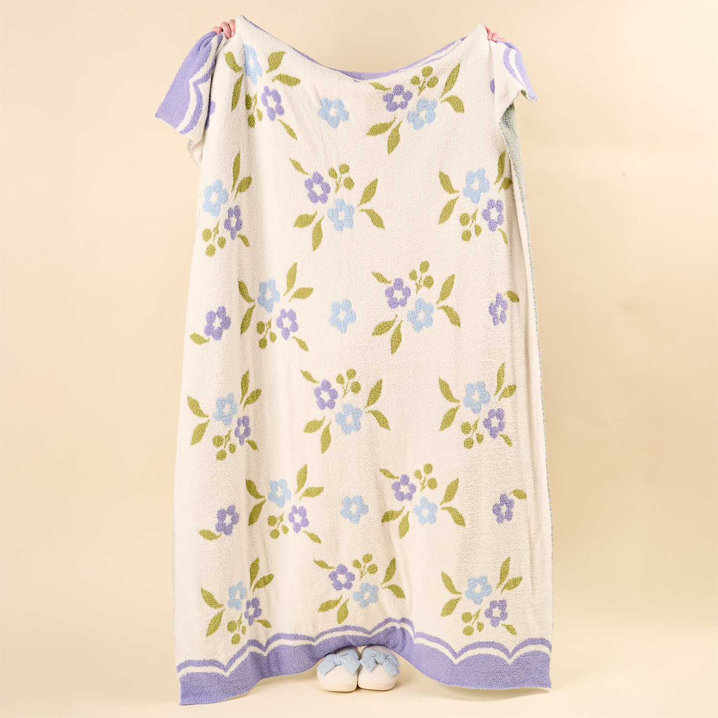 Cozy Floral Blanket