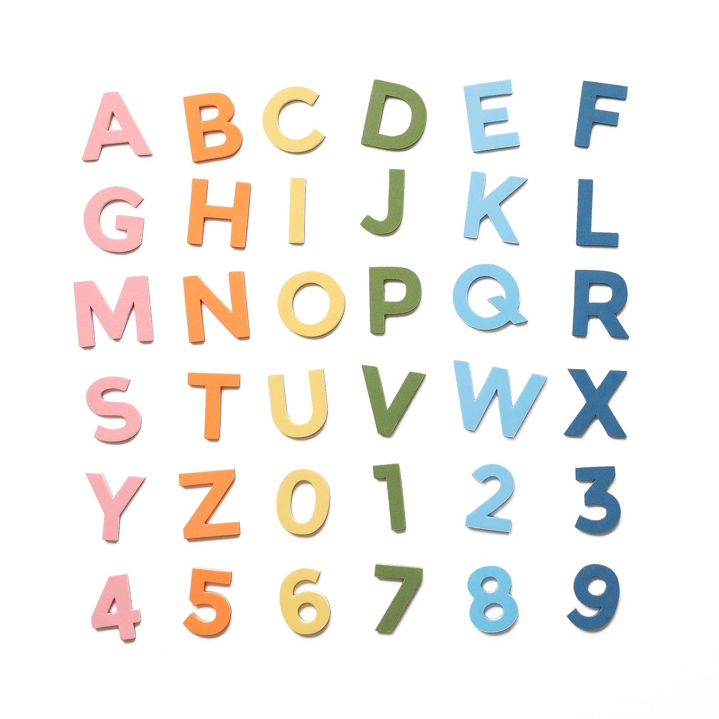 Rainbow Mod Magnetic Letters