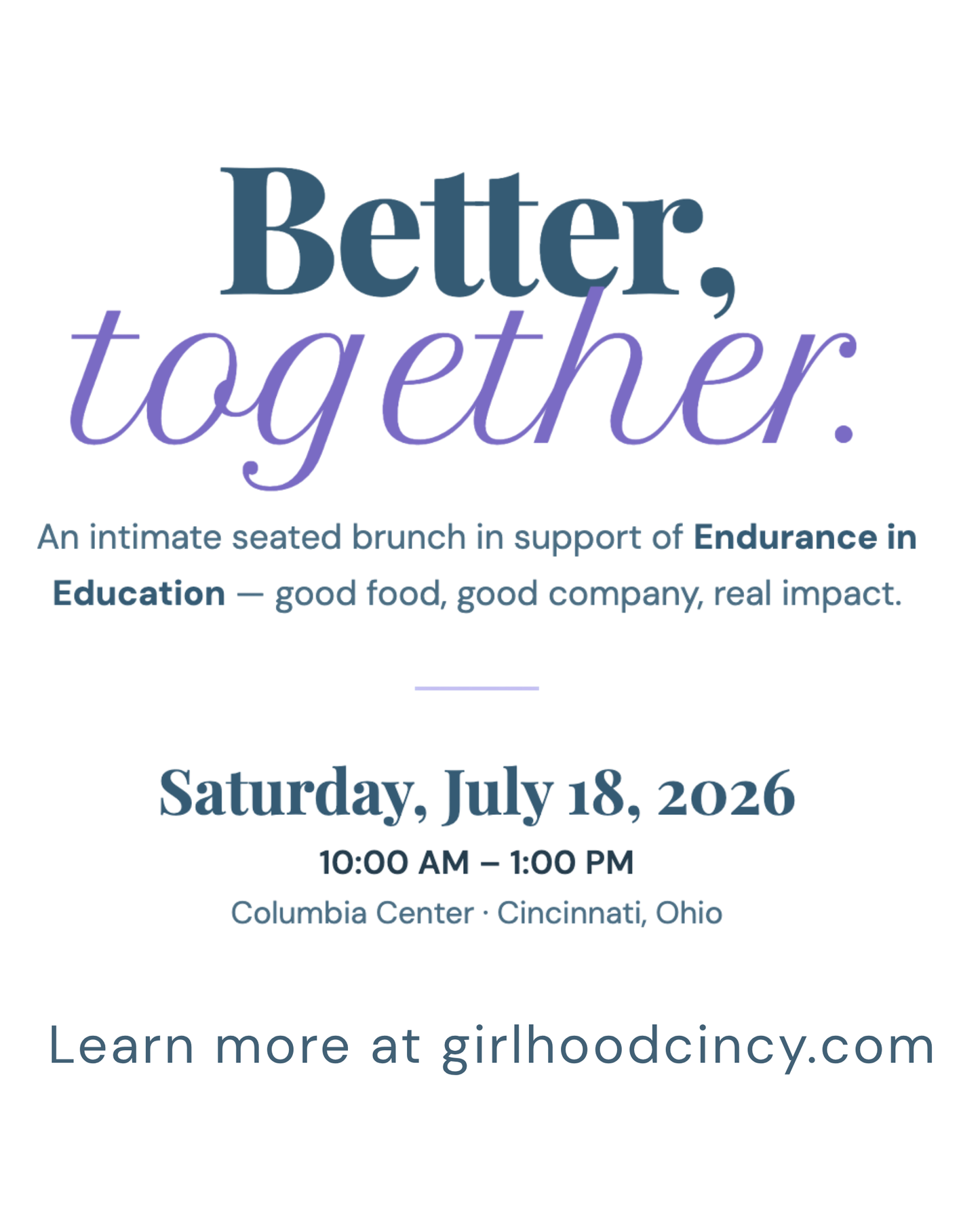 Better, Together Brunch Ticket