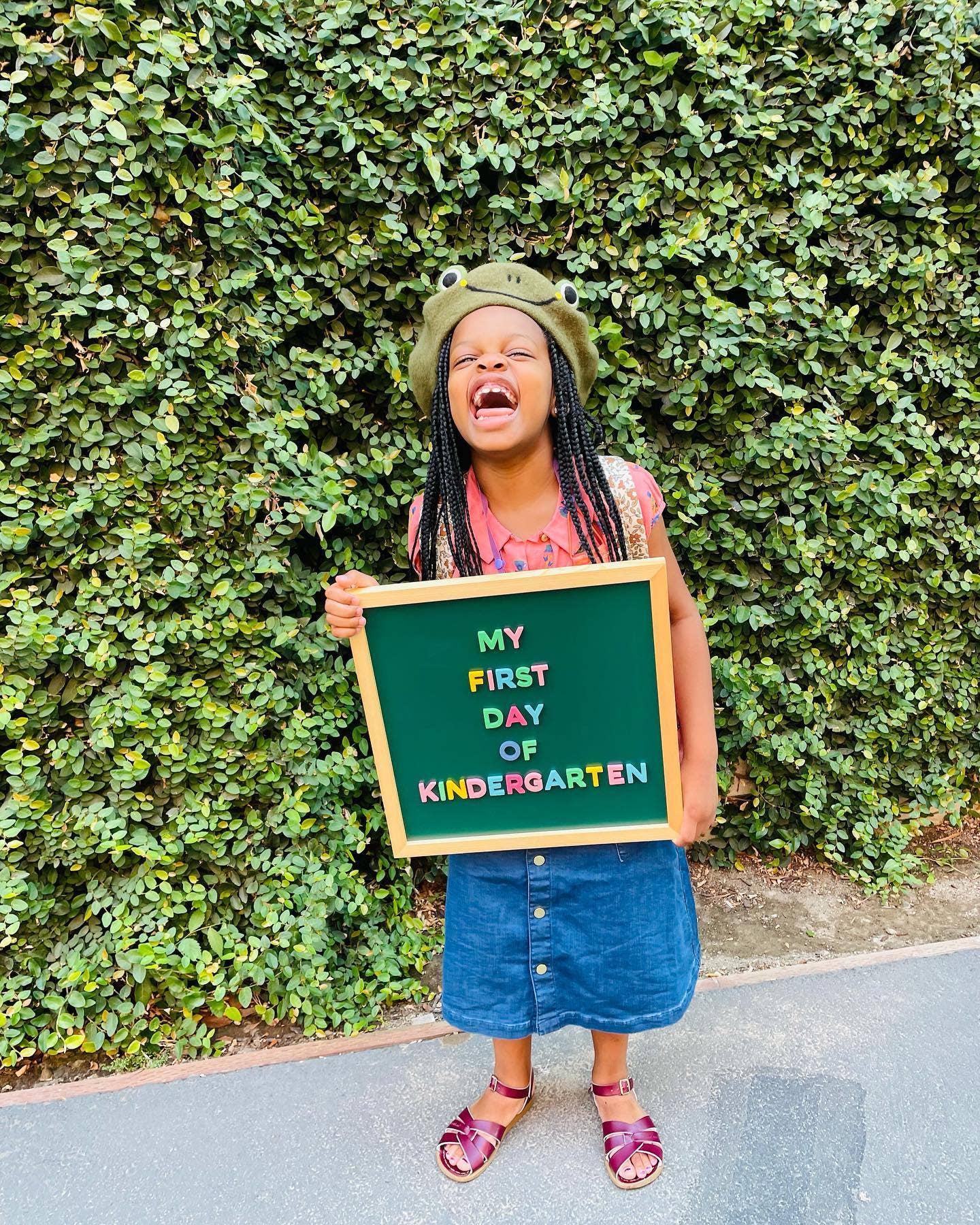 Green Magnetic Chalkboard