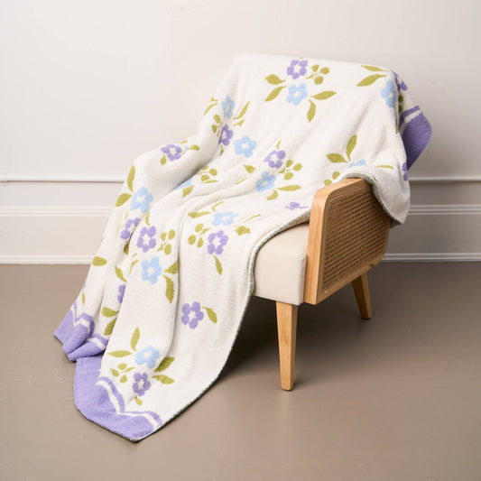 Cozy Floral Blanket
